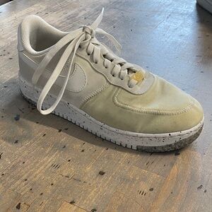 Nike Air Force One - Men's Cream Sneakers